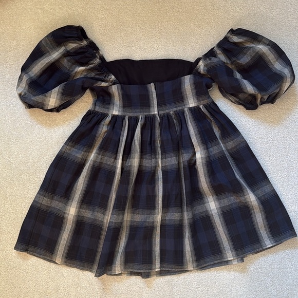 Dollskill Delia’s Moonlight Aura Puff Sleeve Babydoll Mini Dress - Picture 9 of 11